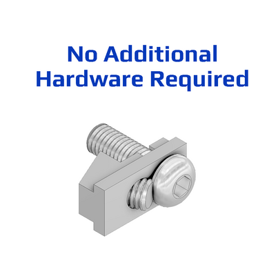 41-002-3 MODULAR SOLUTIONS SPEEDLOCK, M5 SOCKET, STAINLESS STEEL HIDDEN PROFILE FASTNER